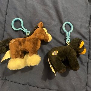 Webkinz clip bear and horse